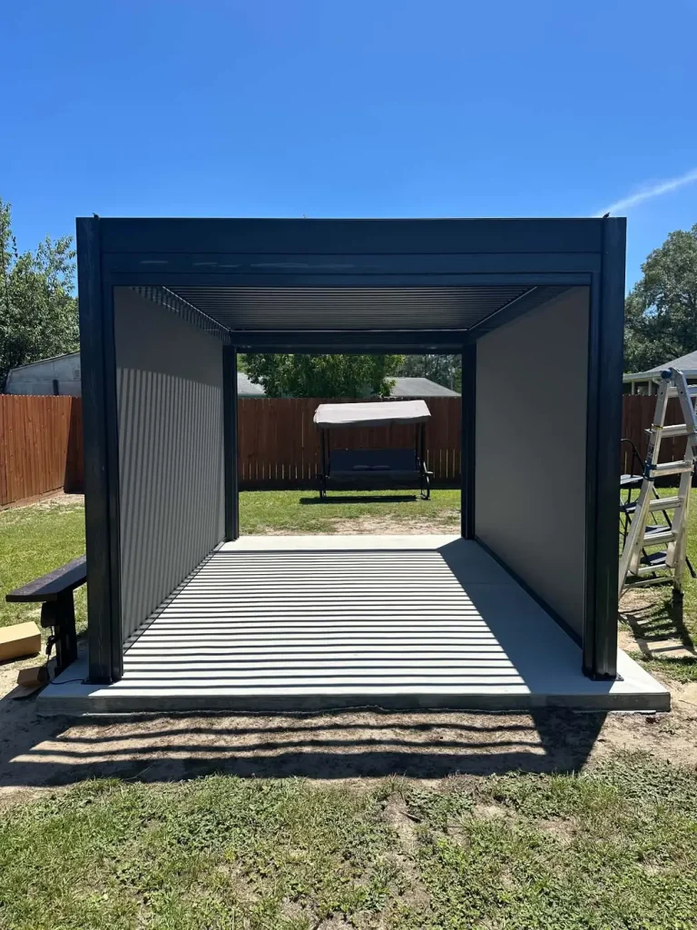 Gazebo assembly project, Pensacola FL